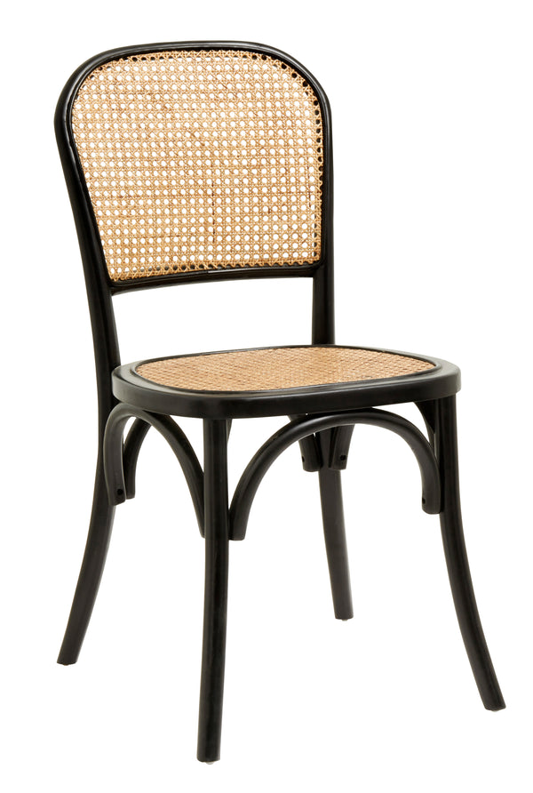 Promo - Wicky Chair - Nordal - Naturel - Zwart - Thonet stoel