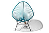 Acapulco stoel petrolio blauw