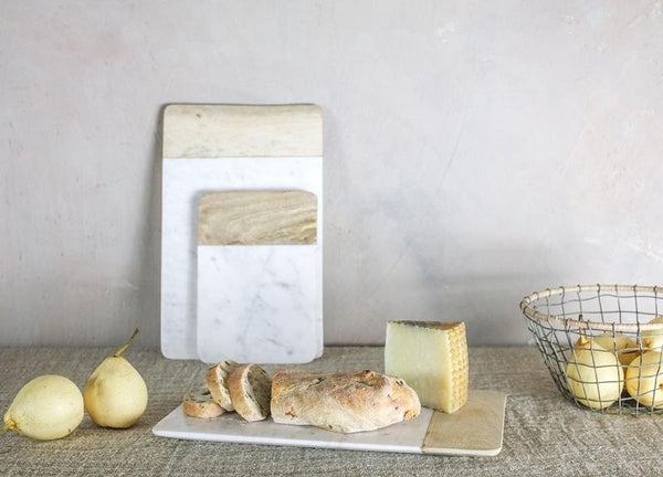 NKUKU BWARI MARMER BOARD WHITE